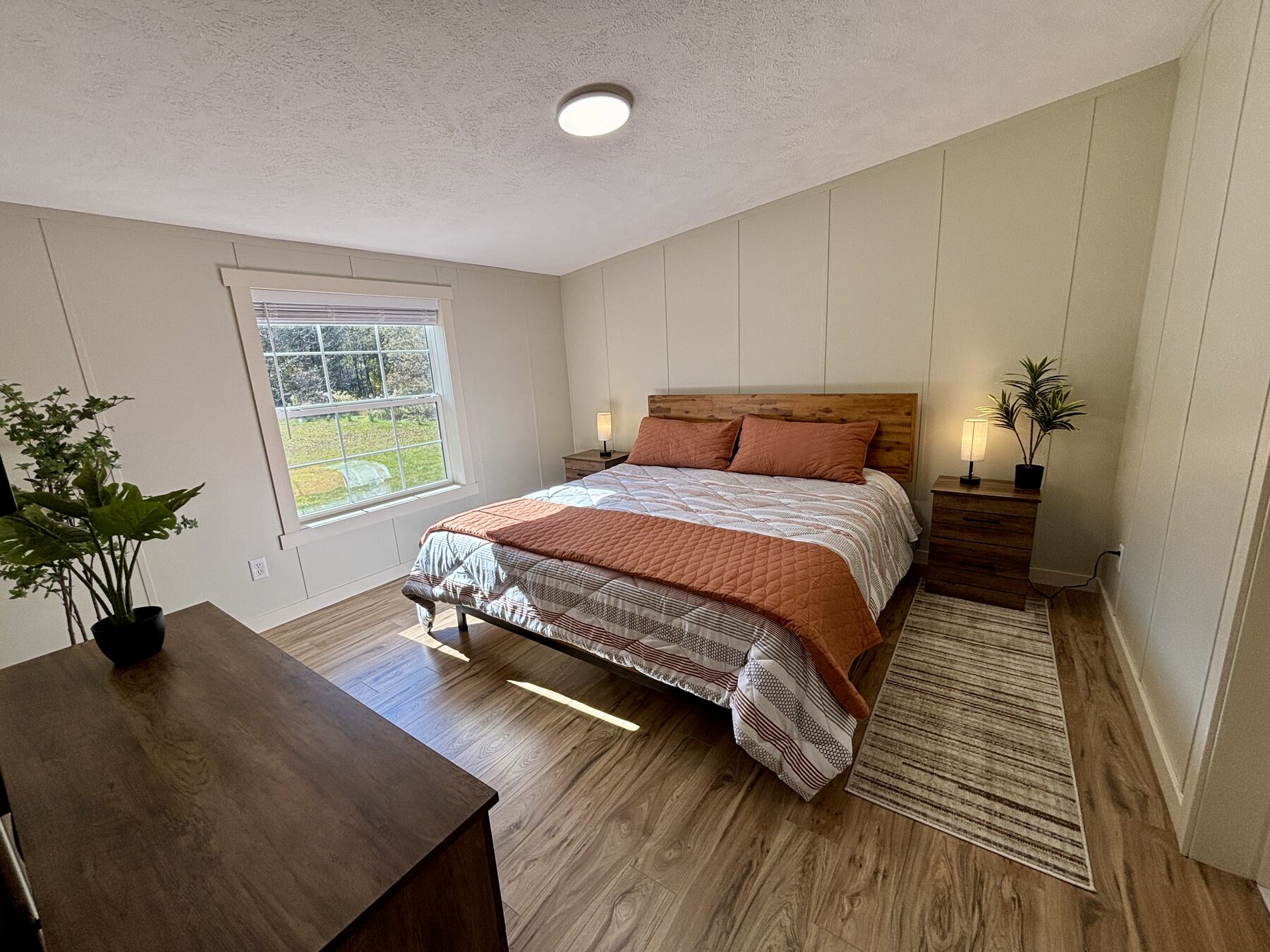 Bedroom 1 with king bed